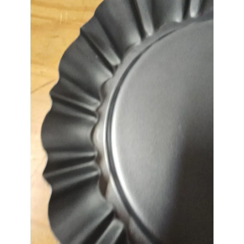 Vintage Chef Tell Dessert Pan by‎ Nordic Ware tan coating no stick 10*1.5